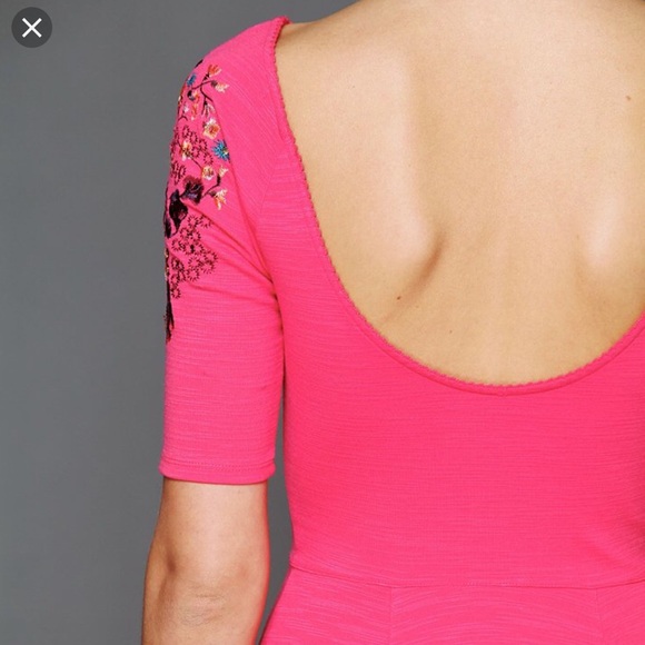 Free People Embroidered Garden Sleeve Dress - Picture 2 of 8